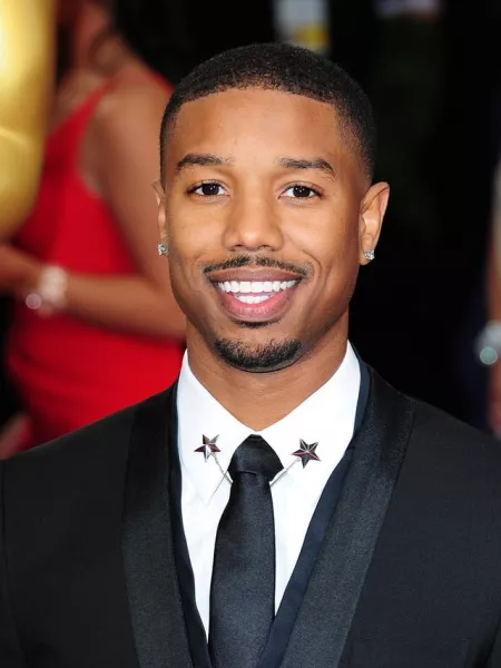 Michael B Jordan arriving at the 86th Academy Awards held at the Dolby Theatre in Hollywood, Los Angeles, CA, USA, March 2, 2014.