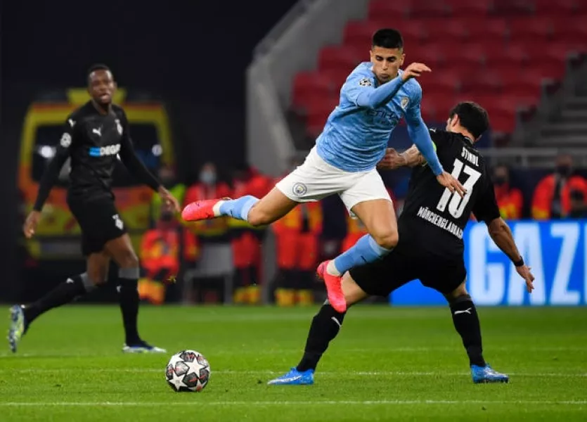 Joao Cancelo shone in City's victory