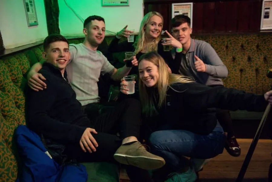 Hugging in pubs is now legal again (Jacob Jing/PA)