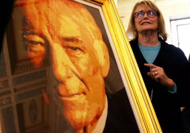 Heaney and Wilson portraits unveiled