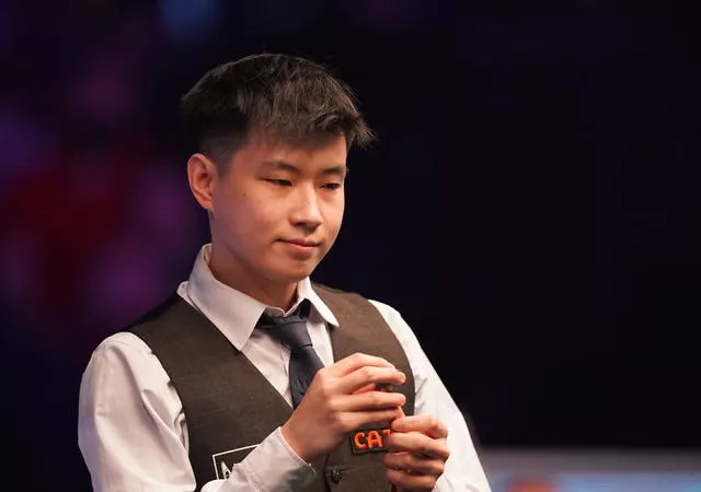 Zhao had started the match superbly
