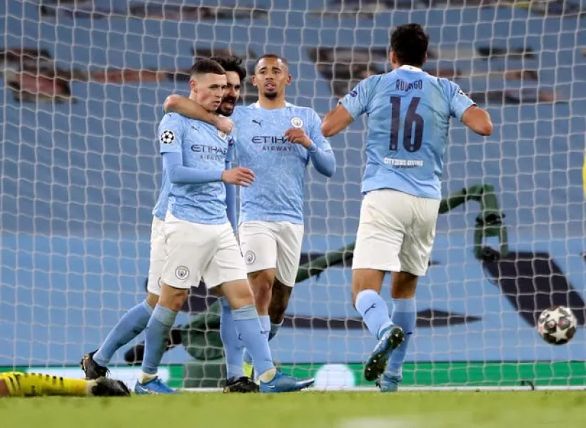 City beat Dortmund 2-1 with a late Phil Foden goal last week