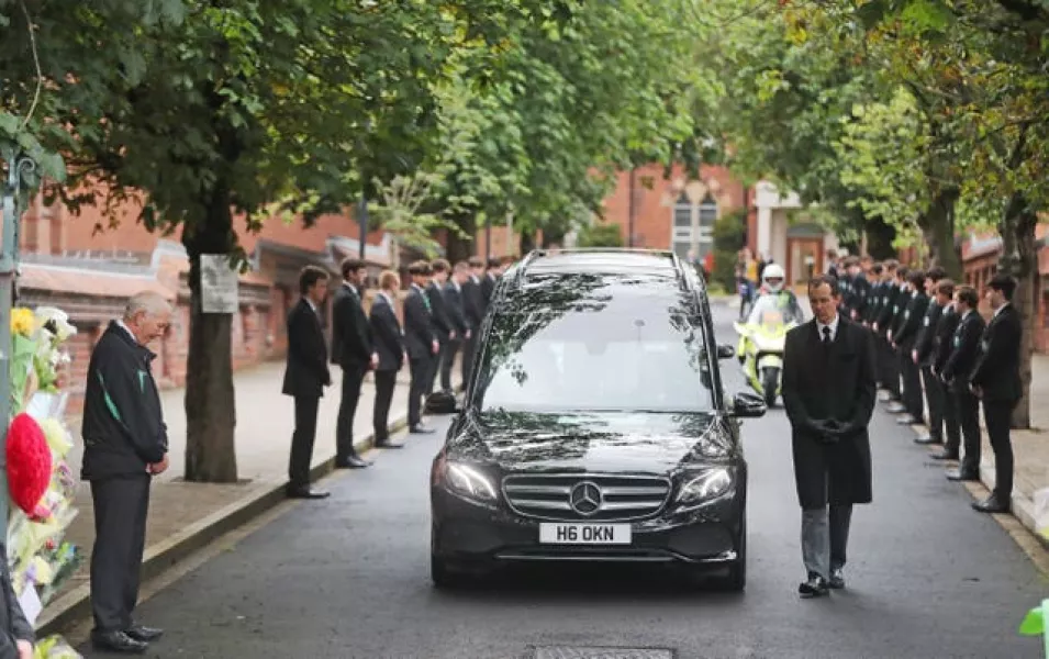 Noah Donohoe funeral