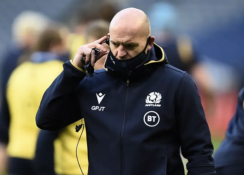 Gregor Townsend's squad will not have a game this weekend