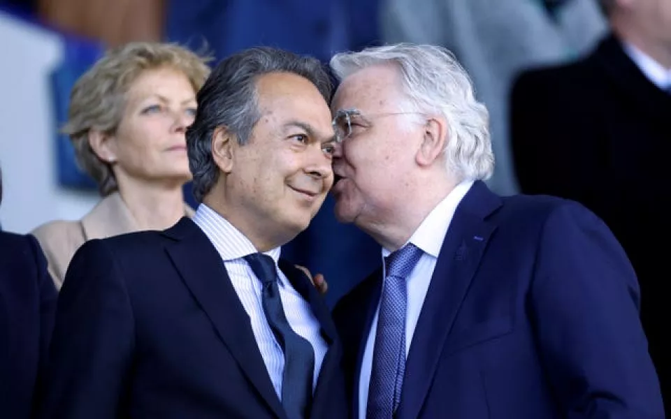 Farhad Moshiri and Bill Kenwright