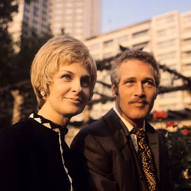 Entertainment – Paul Newman and Joanne Woodward – London