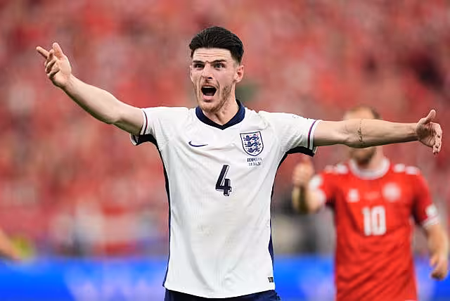 Declan Rice has responded to England’s critics