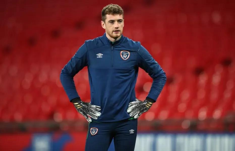 Bournemouth's Mark Travers will start in goal for the Republic of Ireland in Belgrade