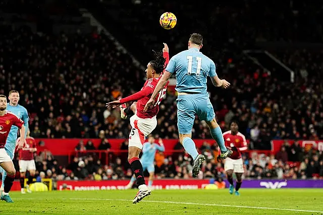 Chris Wood scores Nottingham Forest's third goal