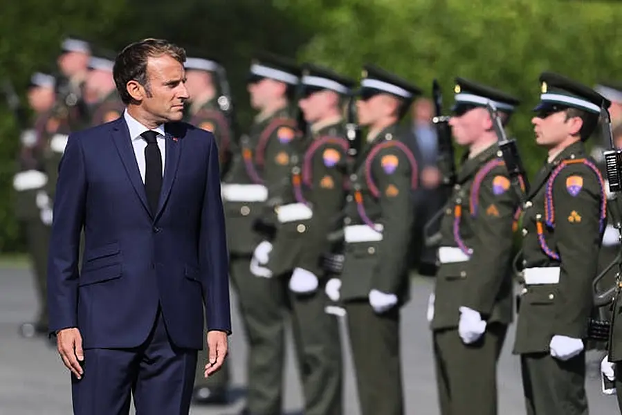 President Emmanuel Macron’s visit to Ireland