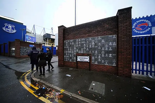 A general view of Goodison Park