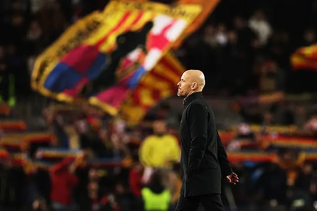 Erik ten Hag's side host Barcelona before the Carabao Cup final on Sunday