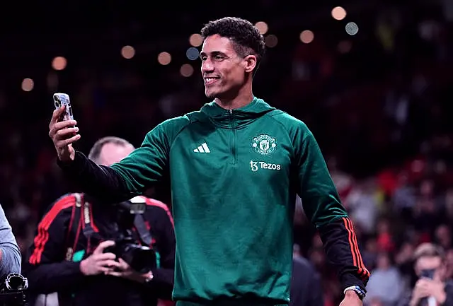 Raphael Varane said farewell to Old Trafford after announcing he will leave the club in the summer