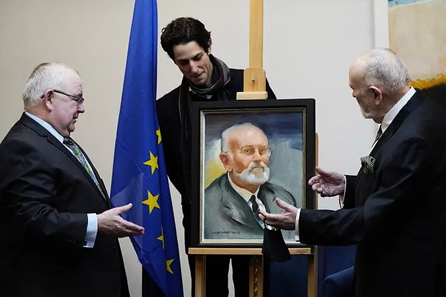 David Norris Portrait unveiling