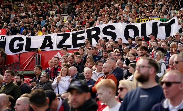 Manchester United fans have been relentless in their calls for the Glazers to go