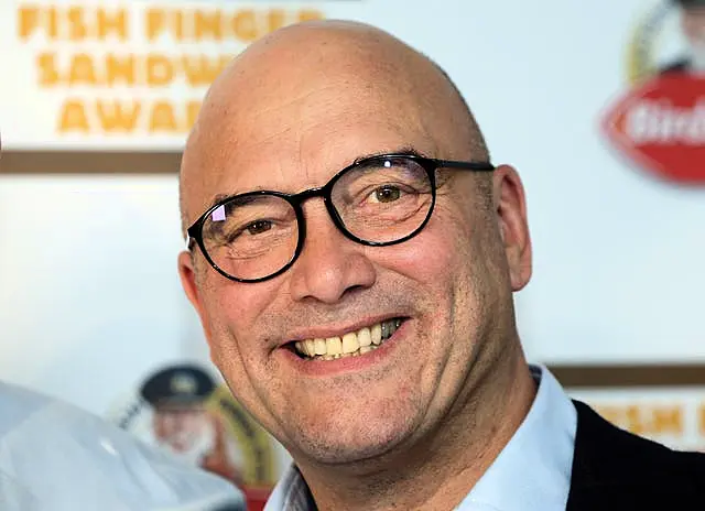 Gregg Wallace smiles at the camera