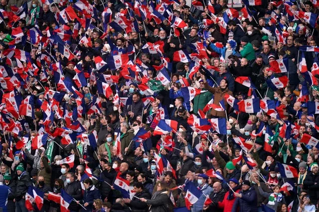 A raucous Stade de France crowd spurred France on to victory over Ireland a year ago