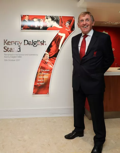 The Kenny Dalglish Stand opening event, 2017