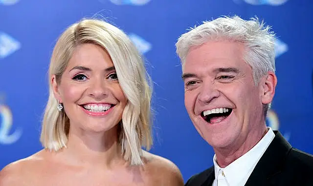 Holly Willoughby and Phillip Schofield 