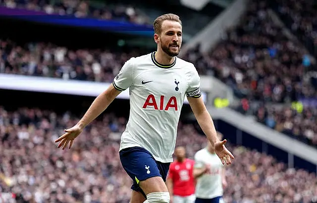 Harry Kane in action for Tottenham