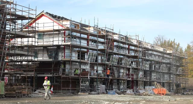 A housing development being built in Dublin