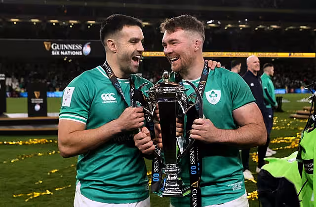 Ireland celebrated another title win