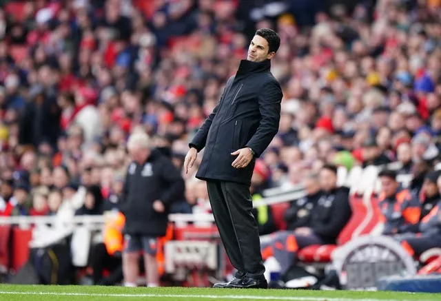 Arsenal manager Mikel Arteta 
