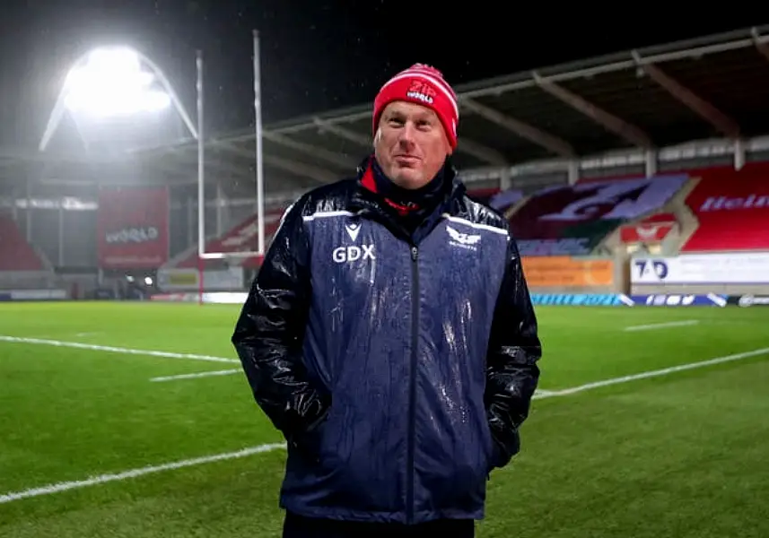 Scarlets coach Glenn Delaney