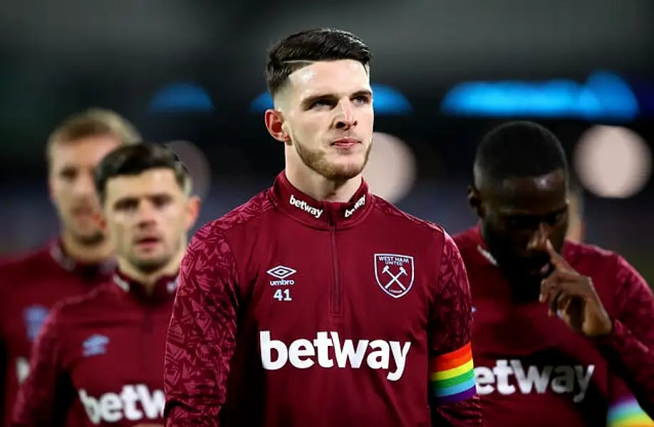 West Ham United’s Declan Rice has caught the eye of Chelsea 