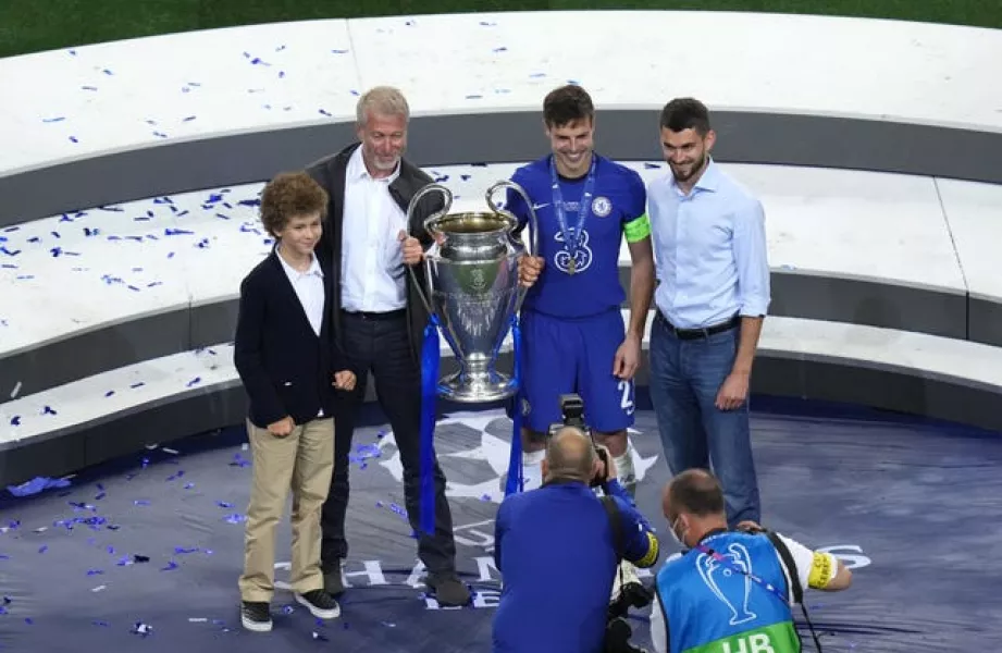 Chelsea won the Champions League for the second time last season 