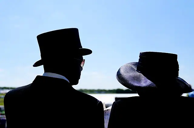 Racegoers at Epsom (Victoria Jones/PA)