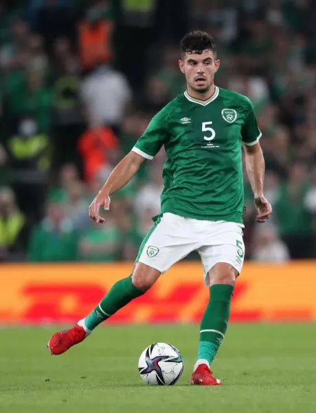 Republic of Ireland defender John Egan has been singled out for praise by manager Stephen Kenny