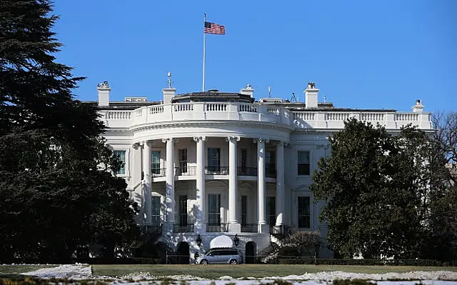 The White House (Niall Carson/PA)