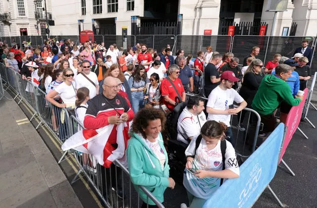 England’s Euro 2022 success – Trafalgar Square