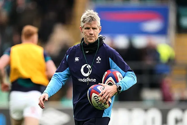 Simon Easterby, pictured, has taken over from Andy Farrell on an interim basis