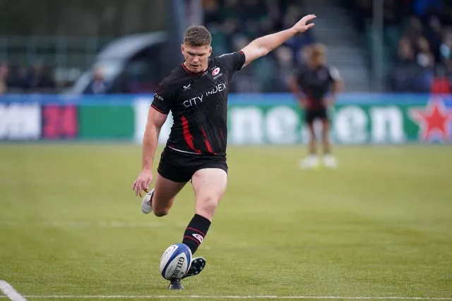 Owen Farrell has spent his entire club career with Saracens