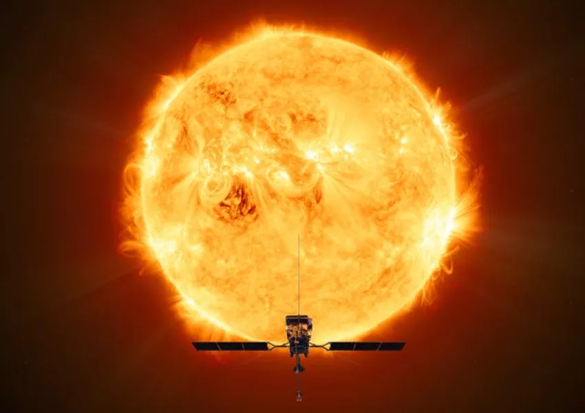 Solar flares ESA/PA)