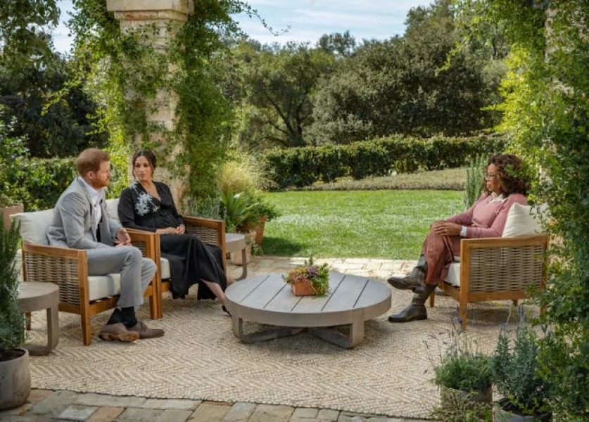 Oprah Winfrey interviews Duke and Duchess of Sussex