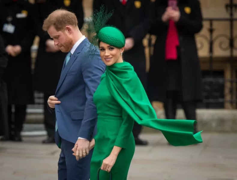 Harry and Meghan's Spotify deal could be worth tens of millions of pounds. Dominic Lipinski/PA Wire