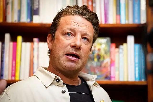 Chef and food campaigner Jamie Oliver