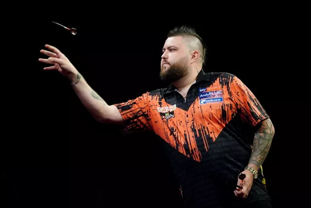 Michael Smith suffered a last-16 exit in Blackpool