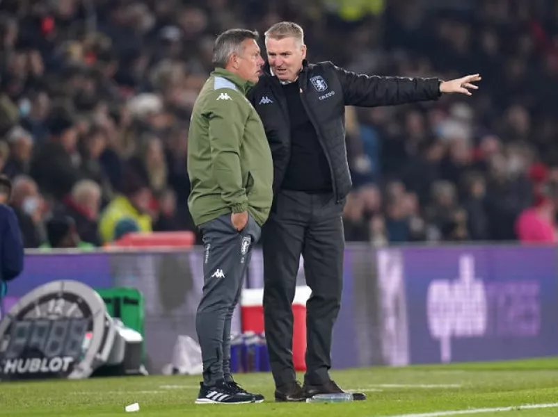 Dean Smith and Craig Shakespeare