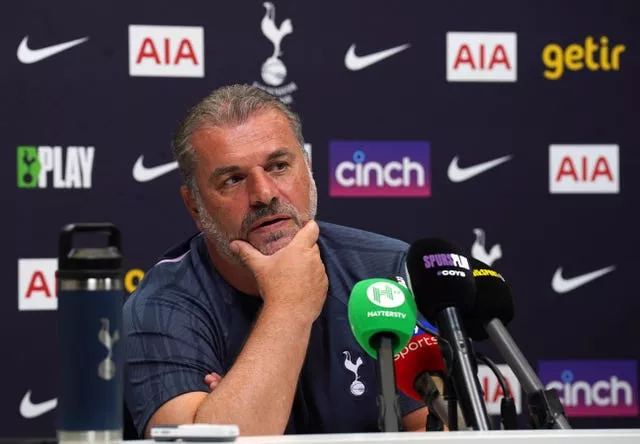 Ange Postecoglou is Tottenham's new head coach 