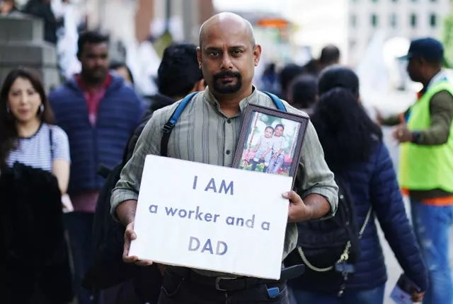 Families Belong Together protest