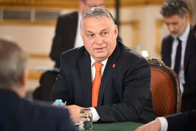 Prime Minister Viktor Orban of Hungary 