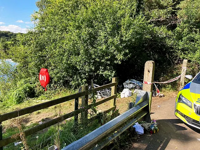 The scene at Enagh Lough 