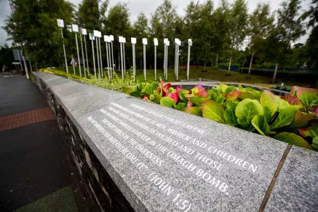 Omagh bombing memorial