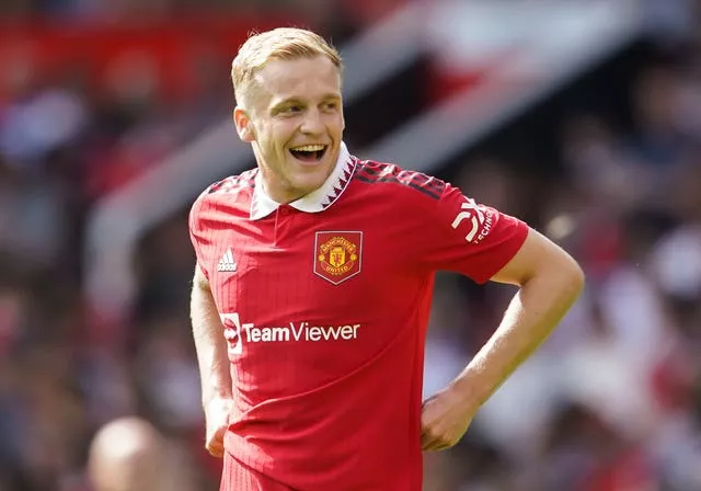 Manchester United’s Donny Van de Beek