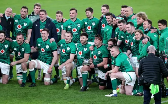 Ireland defeated England in Dublin on the final weekend of the 2021 Six Nations