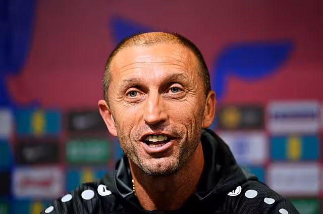 North Macedonia manager Blagoja Milevski